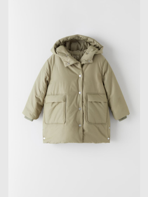 Fleece Puffer Jacket