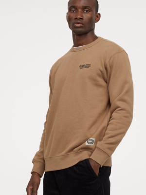 Graphic-detail Sweatshirt