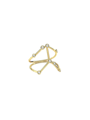 Cancer Constellation Ring