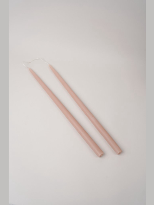 18" Taper Candles -  Petal