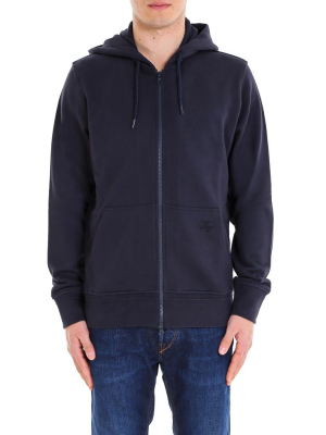 Fay Zipped Drawstring Hoodie