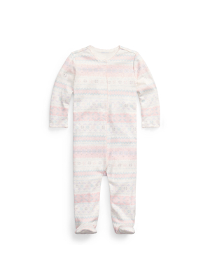 Fair Isle Print Coverall