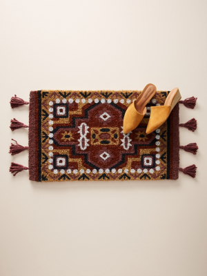 Tasseled Moroccan Doormat
