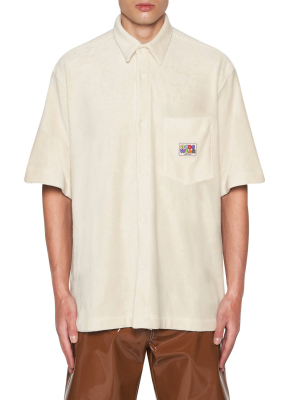 Oversized Terry Cloth Shirt