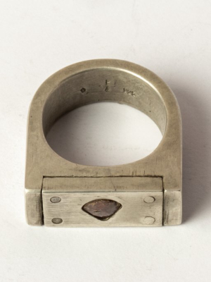 Plate Ring Single 9mm (0.4 Ct, Diamond Slab, Var, Da+dia)