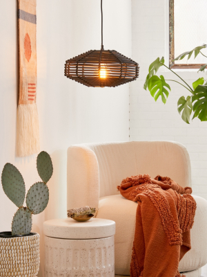 Rattan Pendant Light