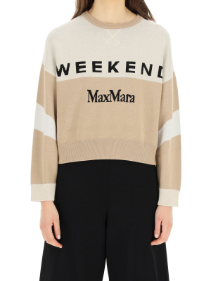 Weekend Max Mara Paio Logo Knit Jumper