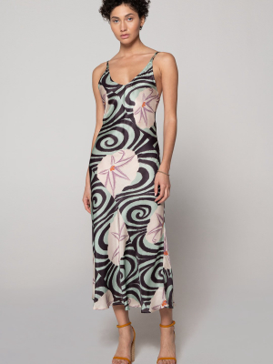 Lotus Slip Dress