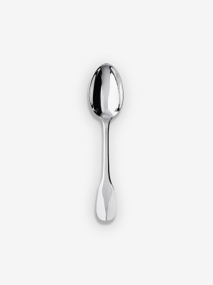 Vieux Paris Dessert Spoon In Silver Plate By Puiforcat