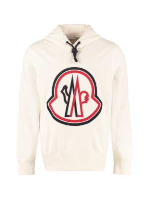 Moncler Logo Embroidered Hoodie