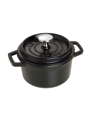 Staub Cast Iron 0.75-qt Round Cocotte