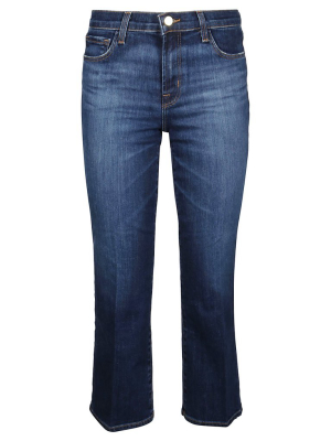 J Brand Selena Flared Cropped Jeans