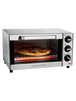 Hamilton Beach 4 Slice Toaster Oven - Stainless Steel 31401