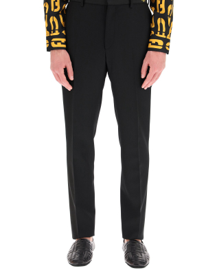 Fendi Jacquard Ribbon Trousers