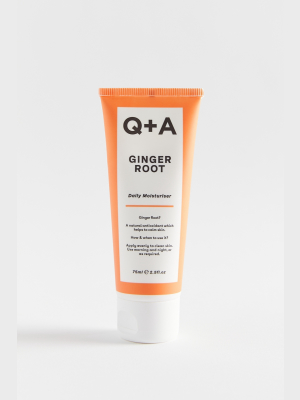 Q+a Ginger Root Daily Moisturizer