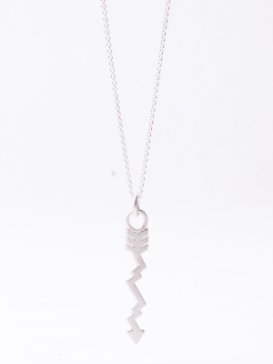 Jonathan Mckinney Lightening Arrow Pendant Necklace