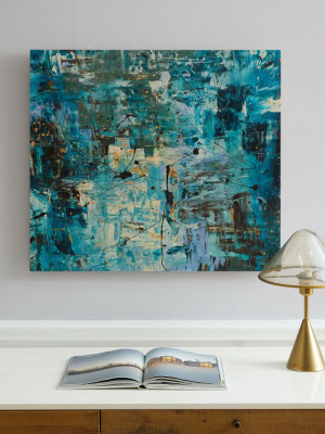 Minted For West Elm - Blue Ocean