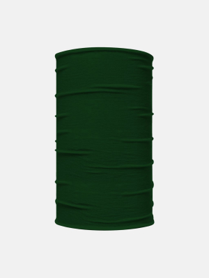 Hue Dark Green Neck Gaiter