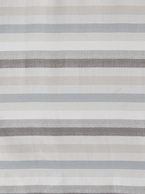 Westwick Stripe Shower Curtain Gray - Saturday Knight Ltd.