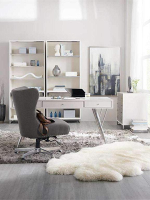 Sophisticated Contemporary Writing Desk 60"