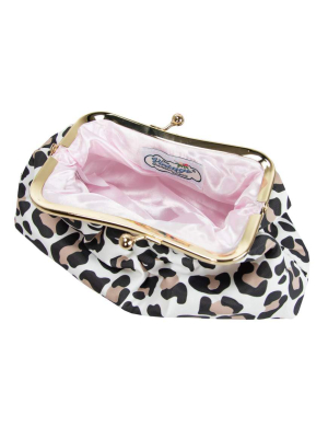 Leopard Cosmetic Clutch Bag