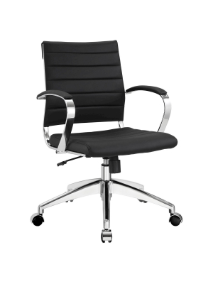 Office Chair Modway Dark Brown