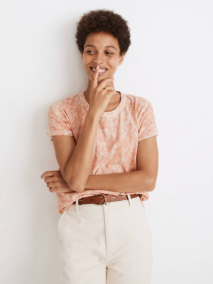 Madewell X Botanical Colors Tie-dye Perfect Vintage Tee