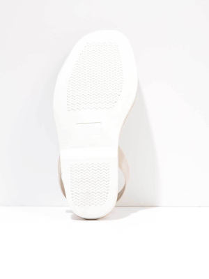 Surf - Leather White Sole Sandals