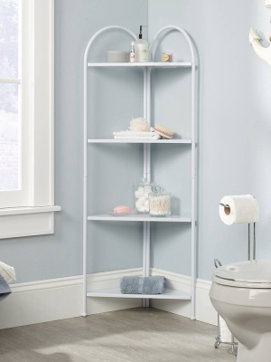 Cottage Road Tower Decorative Bookshelf White - Sauder