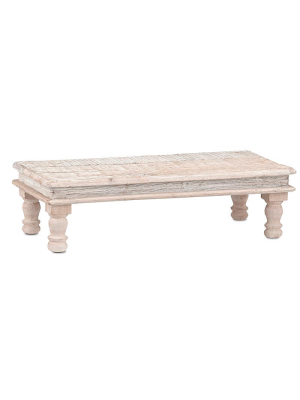 Currey & Company Kenton Tea Table - Rectangular