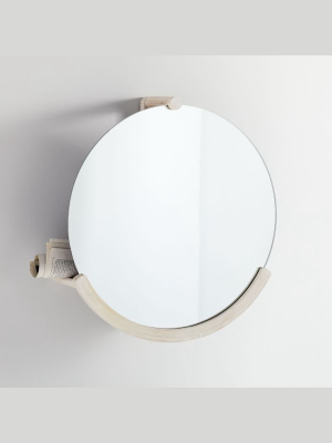 Bamboo Storage Mirror