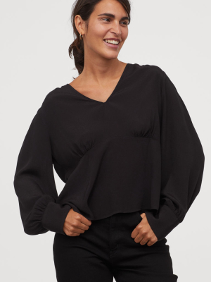 Crêped Blouse