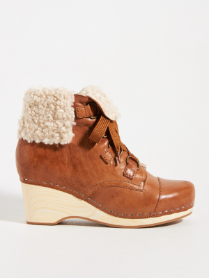 Kelsi Dagger Brooklyn Lace-up Clog Boots