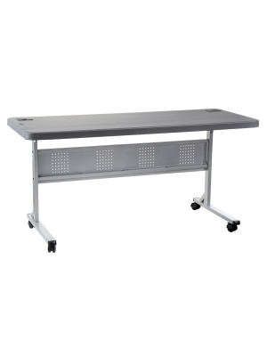 24"x60" Flip-n-store Training Table - National Public Seat