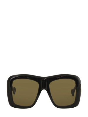 Gucci Eyewear Oversized Square Frame Sunglasses