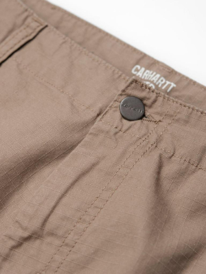 Regular Cargo Pant | Leather