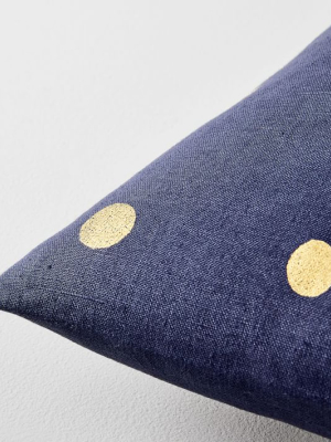 Flax & Symbol Pillow Cover - Moon Phases