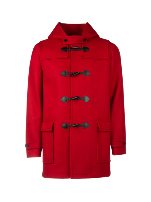 Saint Laurent Hooded Duffle Coat