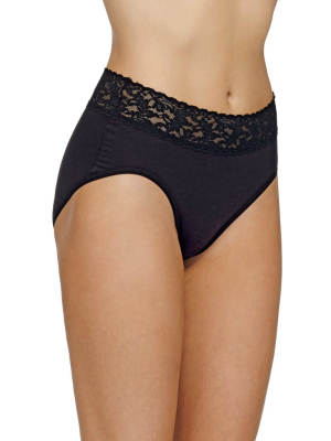 Hanky Panky Cotton French Brief Black