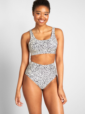 The Kaylan High-waisted Bikini Bottom