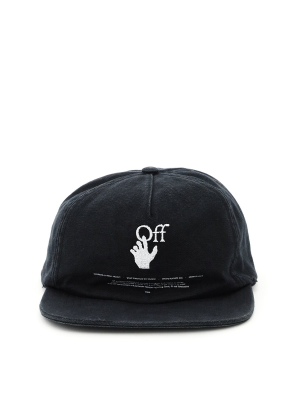 Off-white Logo Embroidered Baseball Cap