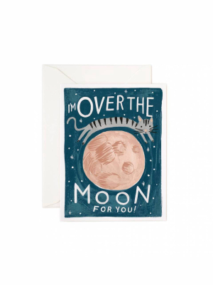 Rifle Paper Co. Over The Moon Card