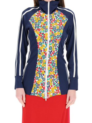 Marni Floral Printed Panelled Jacket