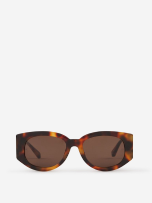 Linda Farrow Debbie D-frame Sunglasses