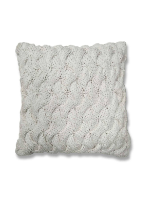 18"x18" Square Chunky Knit Throw Pillow - Threshold™