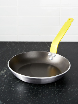 De Buyer ® 9.5" Nonstick Fry Pan With Yellow Handle