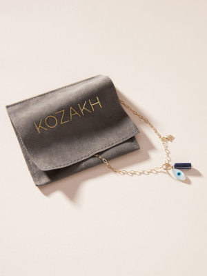 Kozakh Spirit Eye Chakra Charm Necklace