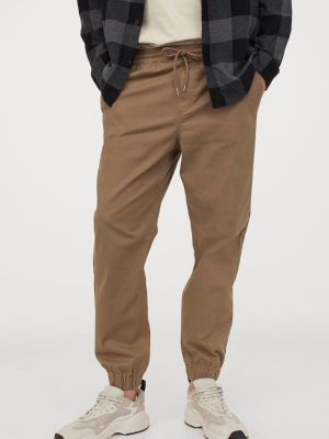 Cotton Twill Joggers