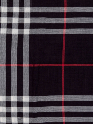 Burberry Lightweight Checked Scarf