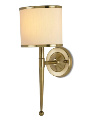 Primo Wall Sconce W/ Cream Shade